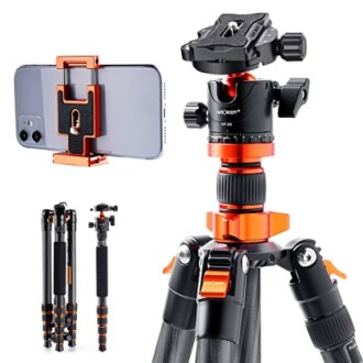 K&F Concept 68" Carbon Fiber Camera Tripod