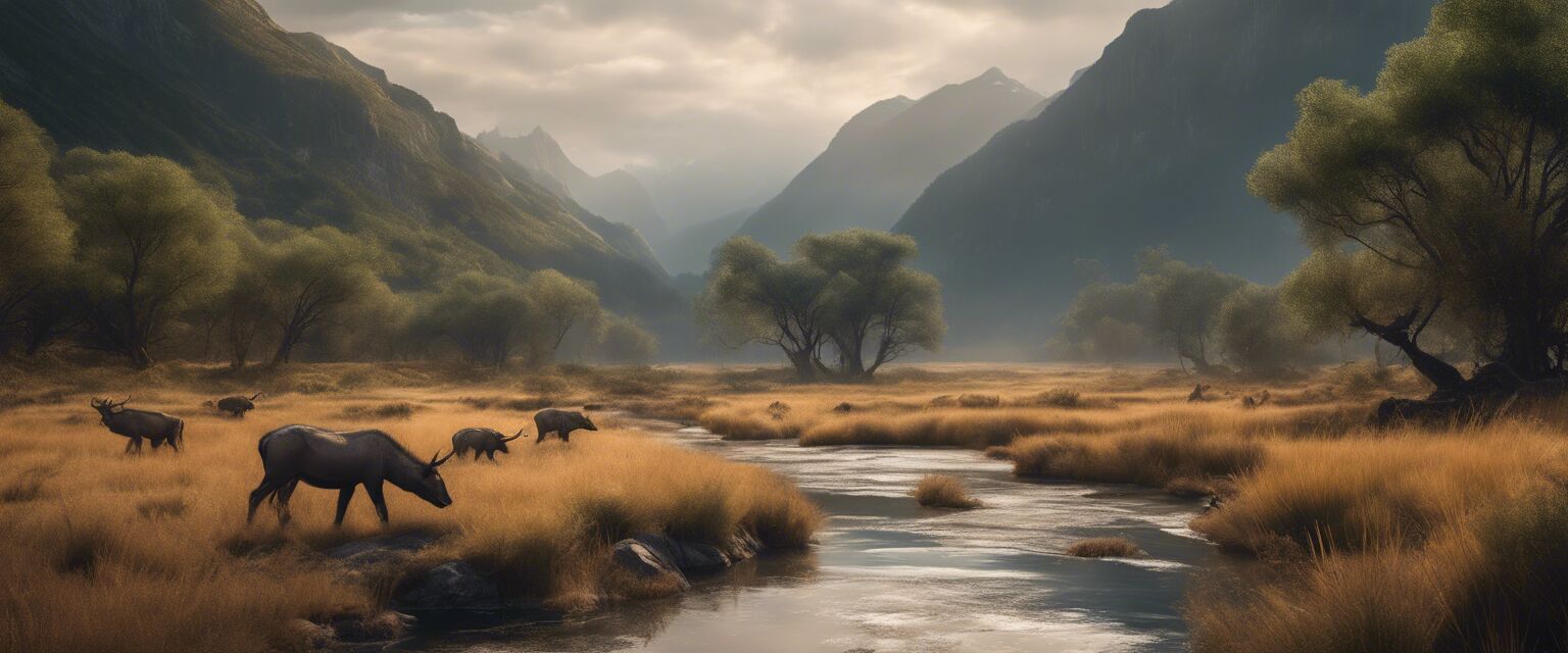 Wildlife photography with perfect lighting